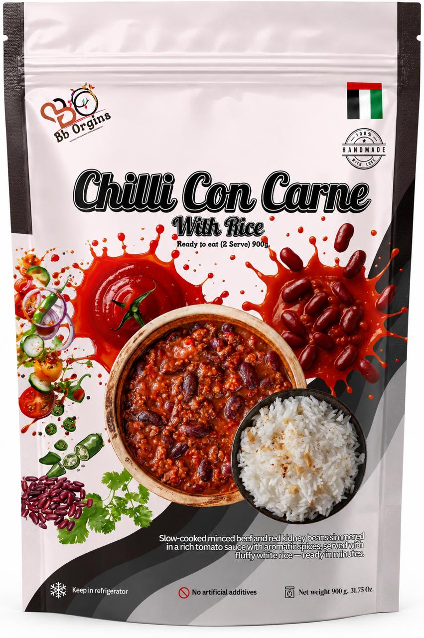 Chilli Con Carne with Rice